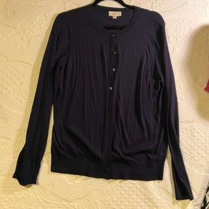Black 100% cotton cardigan like new. Minimally worn. No snags stains or pilling.